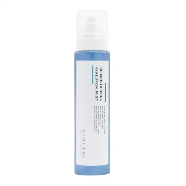Usolab, Тонер-мист увлажняющий, Bio Moisturizing Hyaluron Mist, 150 мл