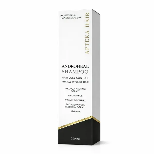APTEKA HAIR, Восстанавливающий шампунь для волос склонных к выпадению