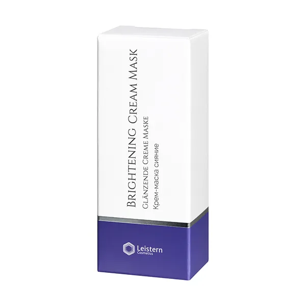 Leistern Cosmetics, Крем маска сияние, Brightening cream mask, 15 мл