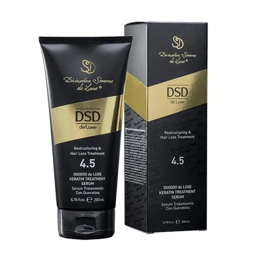 Divination Simone De Luxe, Сыворотка обогащенная кератином Диксидокс Де Люкс, Dixidox de Luxe keratin treatment serum, 200мл