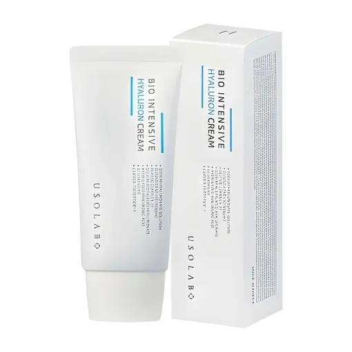 Usolab, Крем для лица увлажняющий пептидный,  Bio Intensive Hyaluron Cream, 50 мл