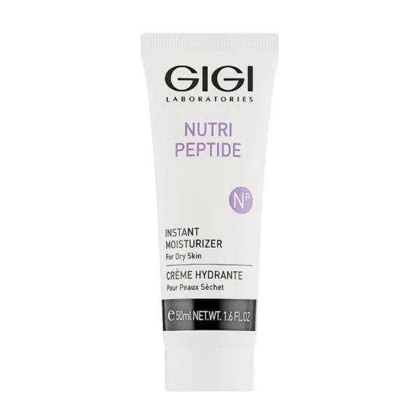 GiGi, Крем для лица мгновенное увлажнение для сухой кожи, Nutri Peptide Moisturizer for Dry Skin, 50 мл