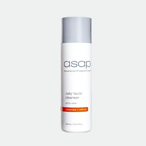 ASAP,Очищающее молочко с гликолевой кислотой для ежедневного применения