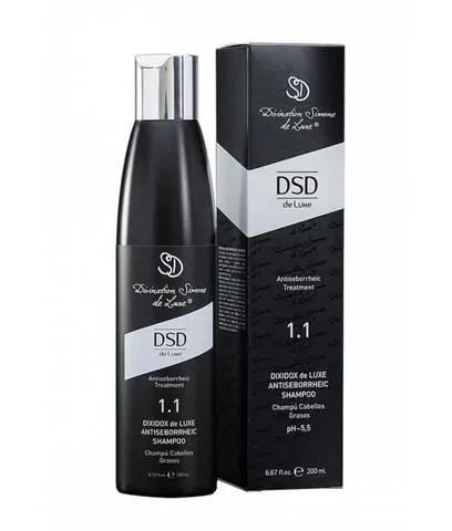 Divination Simone De Luxe, Антисеборейный шампунь Диксидокс Де Люкс, Dixidox de Luxe antiseborrheic shampoo, 200мл