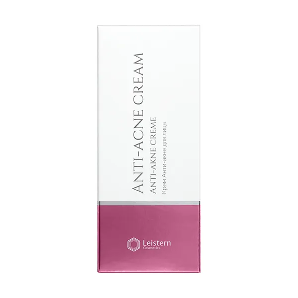 Leistern Cosmetics, Анти-акне крем для лица, Anti-acne cream, 30 мл