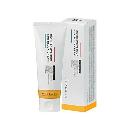 Usolab, Солнцезащитный крем для тела, Bio Intensive Body Sun Block Cream SPF50, 120 мл
