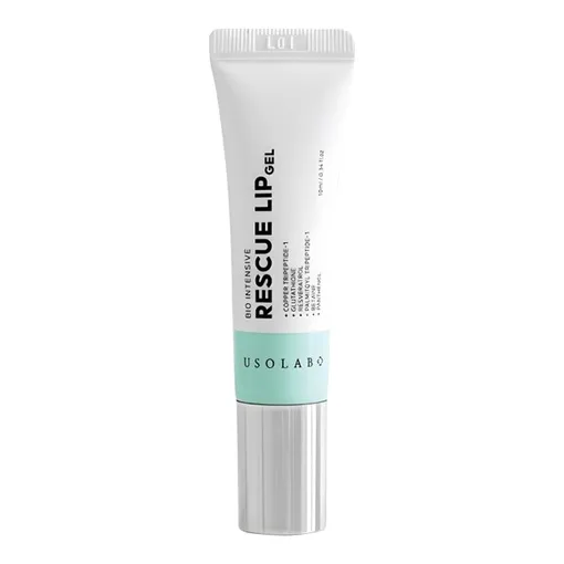 Usolab, Гель для губ восстанавливающий пептидный, Bio Inrensive Rescue Lip Gel, 10 мл