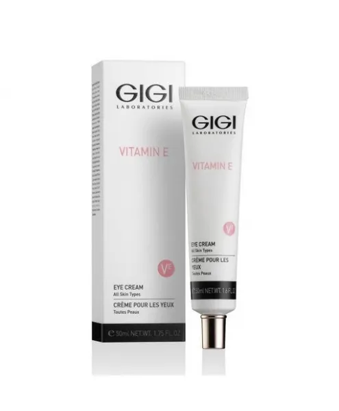 GiGi, Крем для век с витамином Е, Vitamin E Eye cream All skin types, 50 мл
