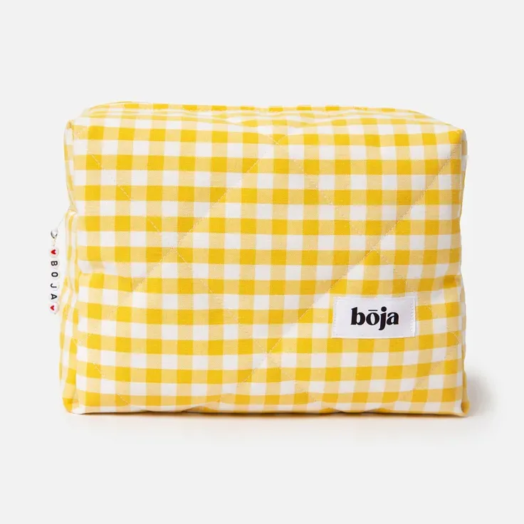 BOJA, Косметичка Клетка ЖЕЛТАЯ Большая